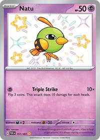 Natu - 151/091 (151/091) [SV Paldean Fates]