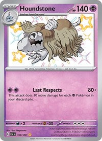 Houndstone - 168/091 (168/091) [SV Paldean Fates]