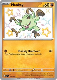 Mankey - 169/091 (169/091) [SV Paldean Fates]