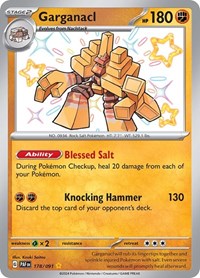 Garganacl (178/091) [SV Paldean Fates]