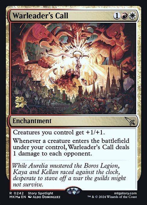 Warleader's Call (242s) [Murders at Karlov Manor Promos]