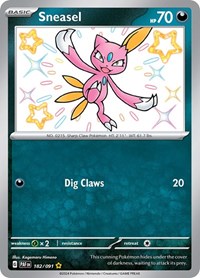 Sneasel (182/091) [SV Paldean Fates]