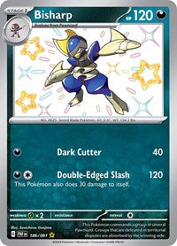 Bisharp (186/091) [SV Paldean Fates]