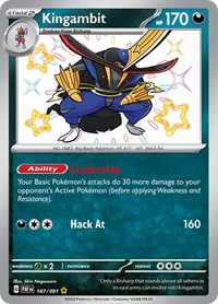 Kingambit (187/091) [SV Paldean Fates]