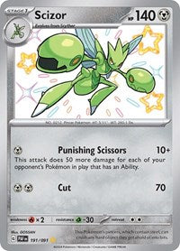 Scizor (191/091) [SV Paldean Fates]