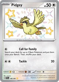 Pidgey (196/091) [SV Paldean Fates]