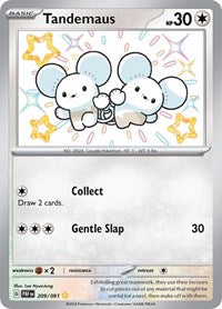 Tandemaus - 209/091 (209/091) [SV Paldean Fates]