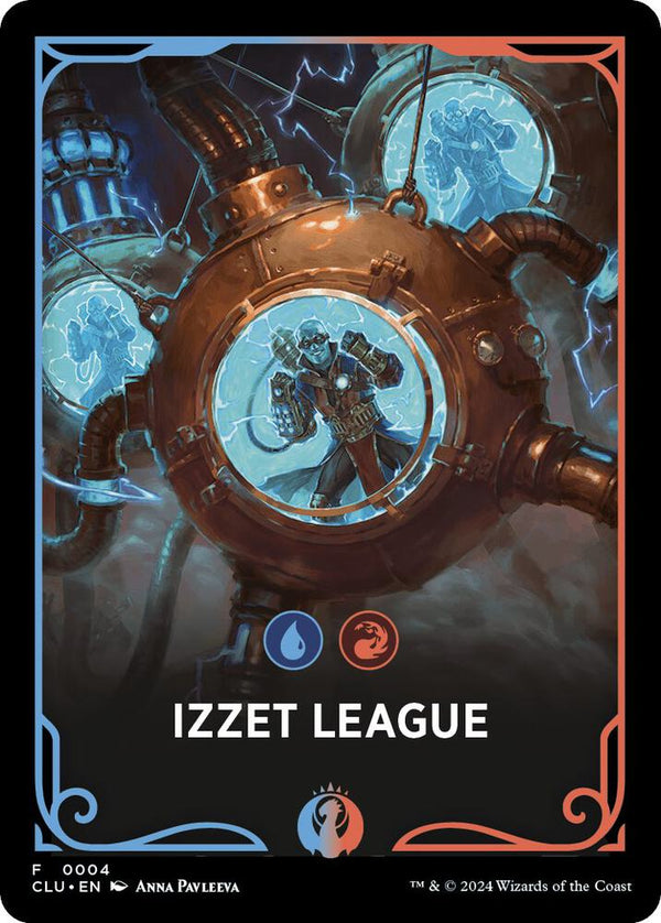 Izzet League Theme Card (4) [Ravnica: Clue Edition]