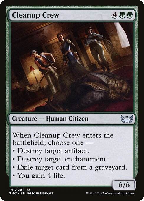 Cleanup Crew (141) [Streets of New Capenna]