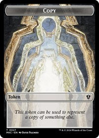 Copy // Zombie Double-Sided Token (27 // 11) [Murders at Karlov Manor Commander]