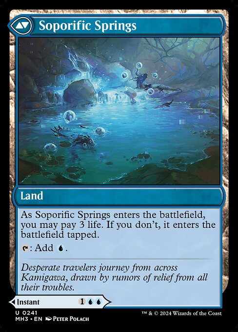 Sink into Stupor // Soporific Springs (241) [Modern Horizons 3]