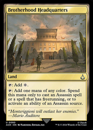 Brotherhood Headquarters (80) [Assassin's Creed]