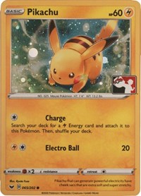 Pikachu - 065/202 (Cosmos Holo) (065/202) [League and Championship Cards]