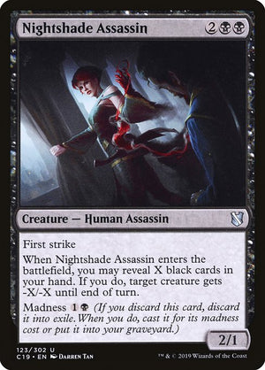 Nightshade Assassin (123) [Commander 2019]