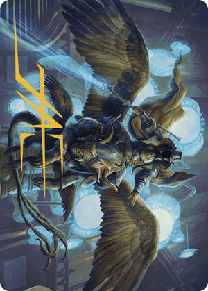 Ezrim, Agency Chief Art Card (Gold-Stamped Signature) (20) [Murders at Karlov Manor Art Series]