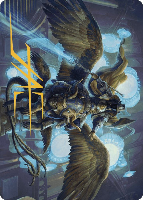 Ezrim, Agency Chief Art Card (Gold-Stamped Signature) (20) [Murders at Karlov Manor Art Series]