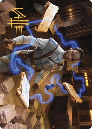 Case File Auditor Art Card (Gold-Stamped Signature) (3) [Murders at Karlov Manor Art Series]