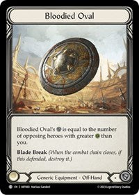Bloodied Oval (BET003) [Blitz Deck Heavy Hitters Betsy]