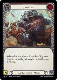 Concuss (Red) (BET009) [Blitz Deck Heavy Hitters Betsy]