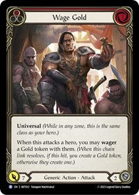 Wage Gold (Red) (BET012) [Blitz Deck Heavy Hitters Betsy]
