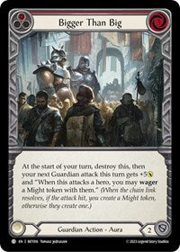 Bigger Than Big (Red) (BET016) [Blitz Deck Heavy Hitters Betsy]