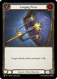 Lunging Press (BET022) [Blitz Deck Heavy Hitters Betsy]