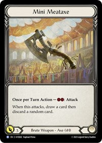 Mini Meataxe (KYO002) [Blitz Deck Heavy Hitters Kayo]