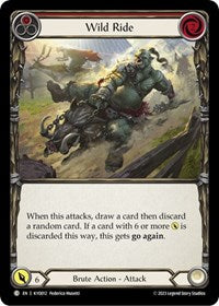 Wild Ride (Red) (KYO012) [Blitz Deck Heavy Hitters Kayo]