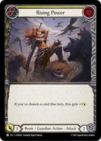 Rising Power (Yellow) (KYO020) [Blitz Deck Heavy Hitters Kayo]