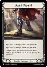 Stand Ground (VIC007) [Blitz Deck Heavy Hitters Victor]