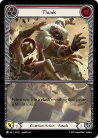 Thunk (Red) (VIC011) [Blitz Deck Heavy Hitters Victor]