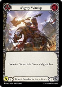 Mighty Windup (Blue) (VIC024) [Blitz Deck Heavy Hitters Victor]