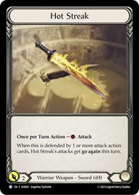 Hot Streak (KSI003) [Blitz Deck Heavy Hitters Kassai]
