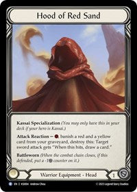Hood of Red Sand (KSI004) [Blitz Deck Heavy Hitters Kassai]