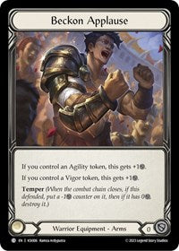 Beckon Applause (KSI006) [Blitz Deck Heavy Hitters Kassai]