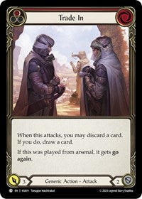 Trade In (Red) (KSI011) [Blitz Deck Heavy Hitters Kassai]