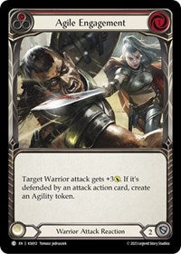 Agile Engagement (Red) (KSI012) [Blitz Deck Heavy Hitters Kassai]