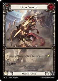 Draw Swords (Red) (KSI015) [Blitz Deck Heavy Hitters Kassai]