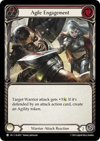 Agile Engagement (Red) (OLA012) [Blitz Deck Heavy Hitters Olympia]