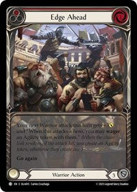 Edge Ahead (Red) (OLA015) [Blitz Deck Heavy Hitters Olympia]