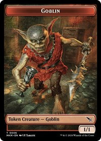 Goblin Token (6) [Murders at Karlov Manor]