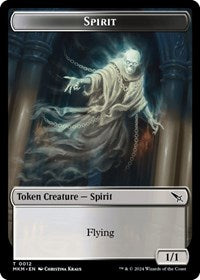 Spirit Token (12) [Murders at Karlov Manor]