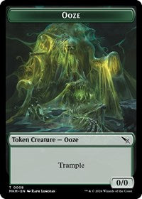 Ooze Token (8) [Murders at Karlov Manor]