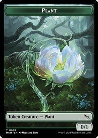 Plant Token (9) [Murders at Karlov Manor]