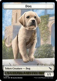Dog Token (1) [Murders at Karlov Manor]