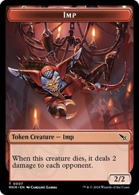 Imp Token (7) [Murders at Karlov Manor]