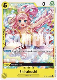 Shirahoshi (Tournament Pack Vol. 6) (OP03-116) [One Piece Promotion Cards]
