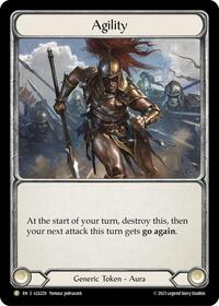 Agility // Gold - LGS229 (LGS229) [Flesh and Blood Promo Cards]