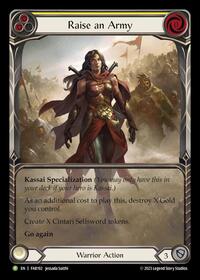 Raise an Army - FAB192 (FAB192) [Flesh and Blood Promo Cards]