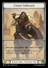 Cintari Sellsword - FAB191 (FAB191) [Flesh and Blood Promo Cards]